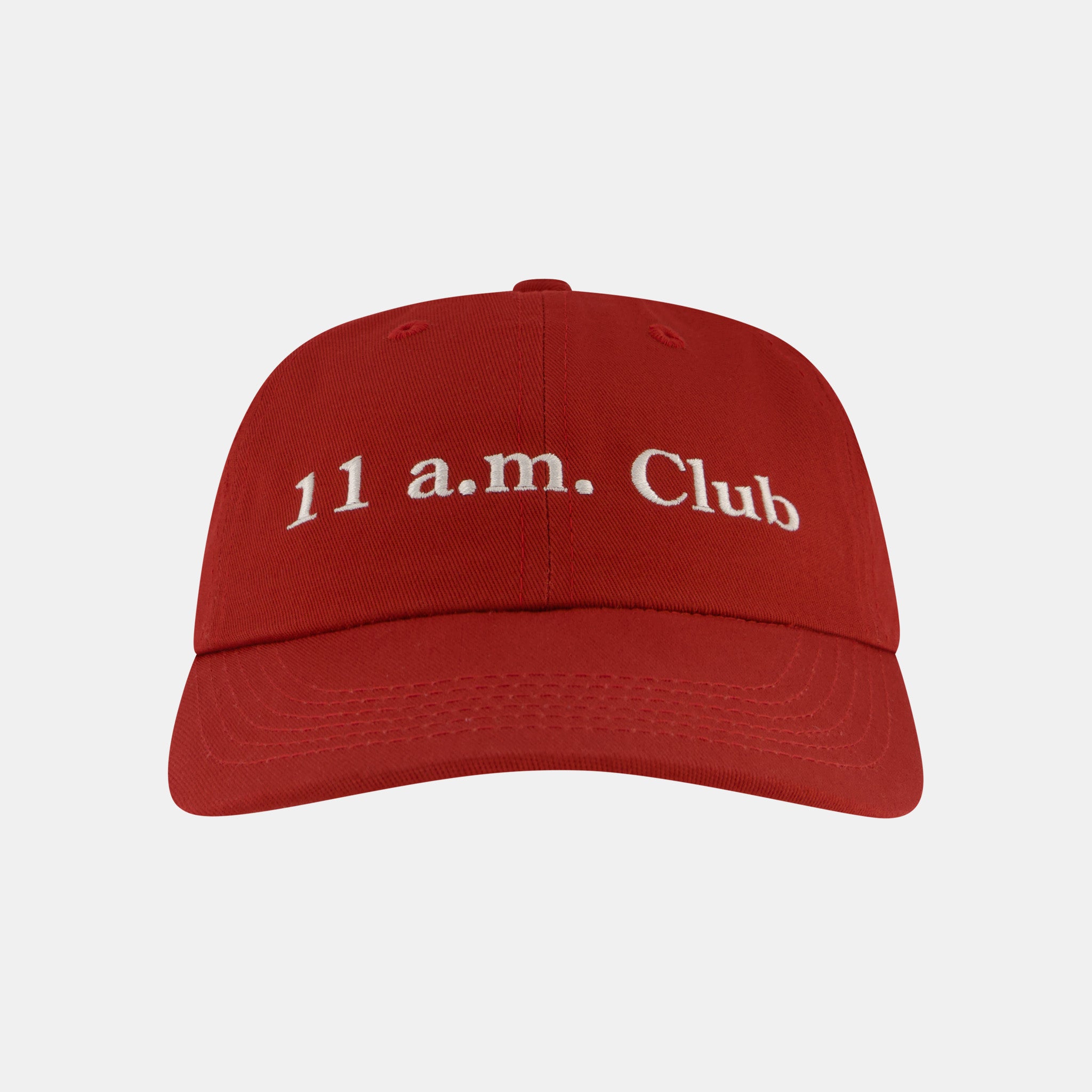 11 a.m. Dad Cap - Red
