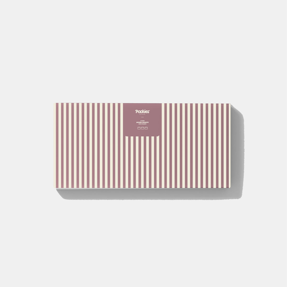 3-Pack Pastel Striped Boxers