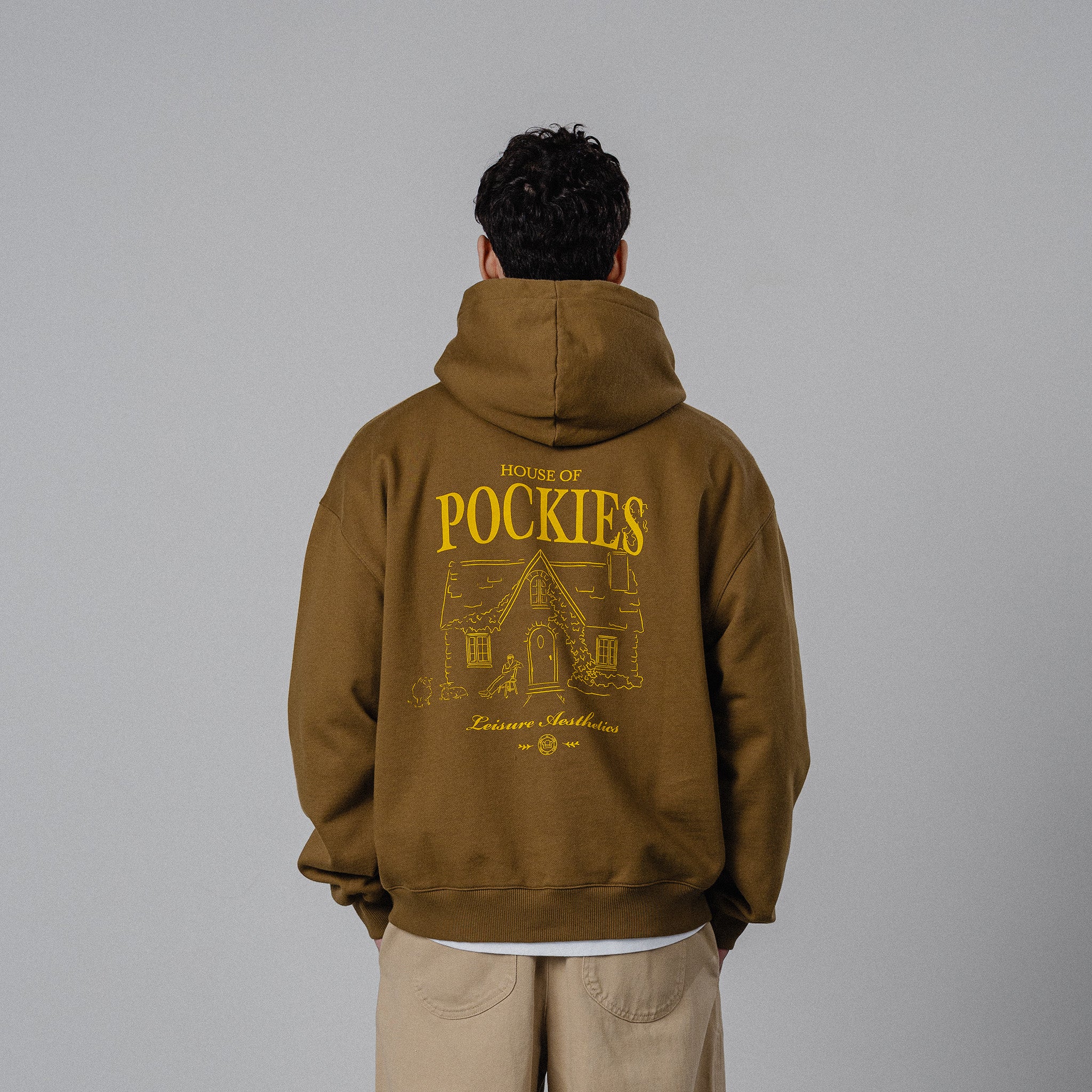 Cottage Hoodie - Khaki