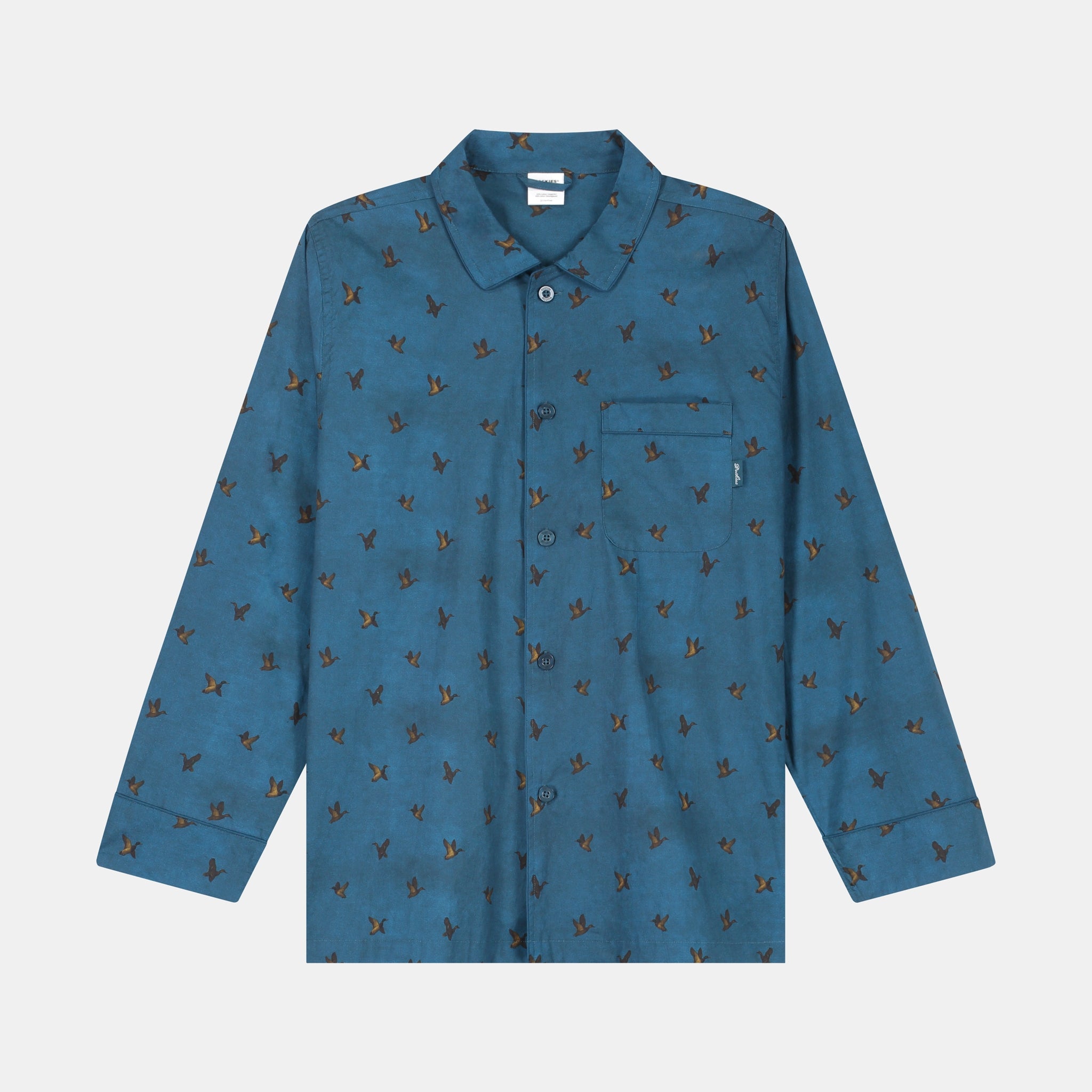 Duck Pyjama Shirt - Blue
