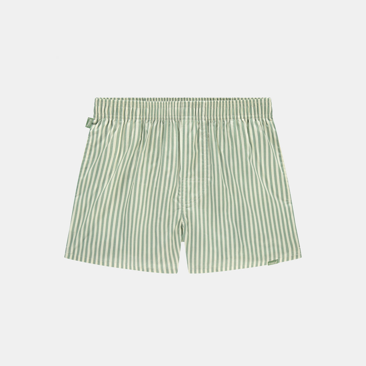 Pocketless Green Striped