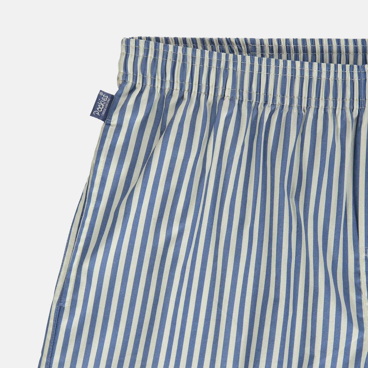 Pocketless Blue Striped