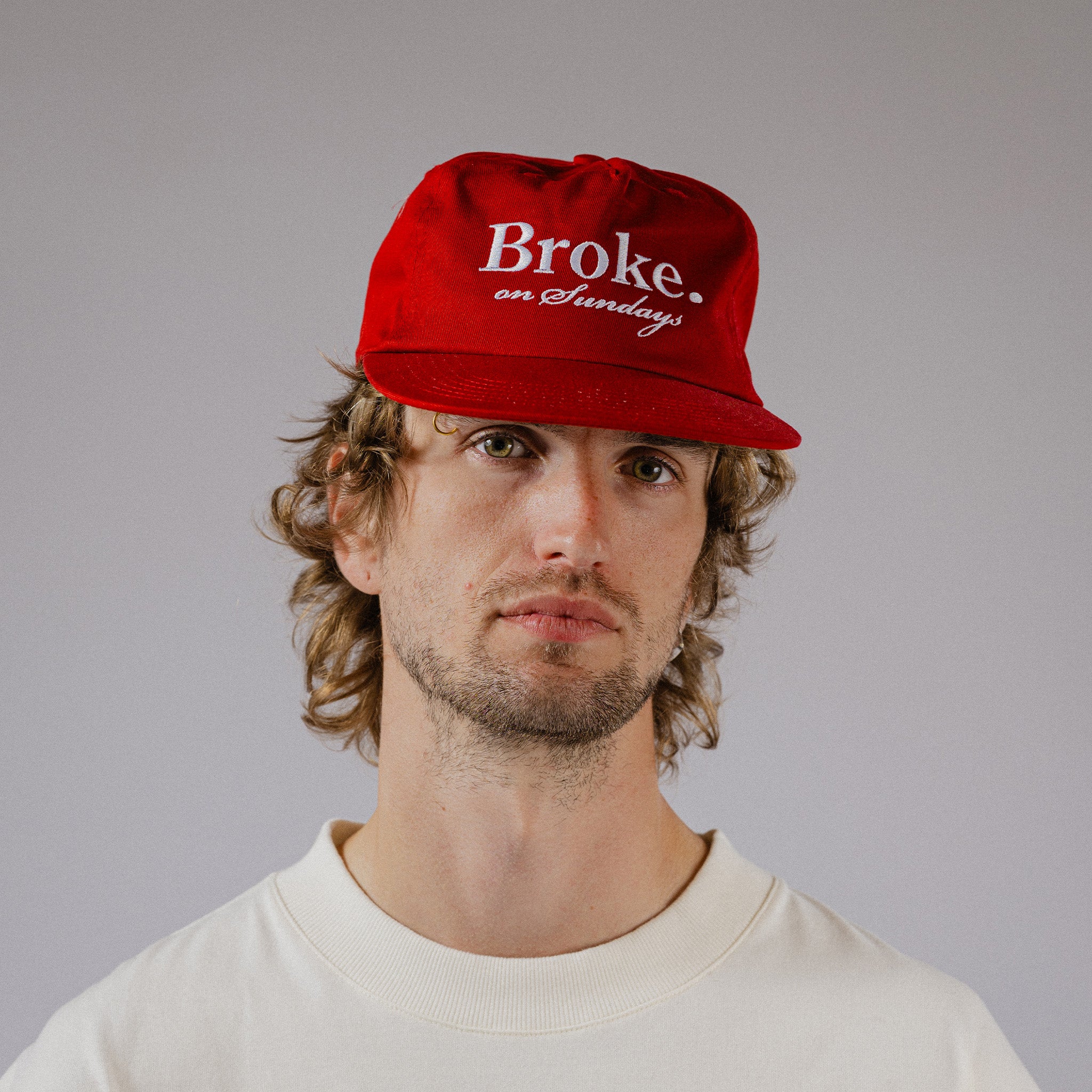 Broke Cap - Red