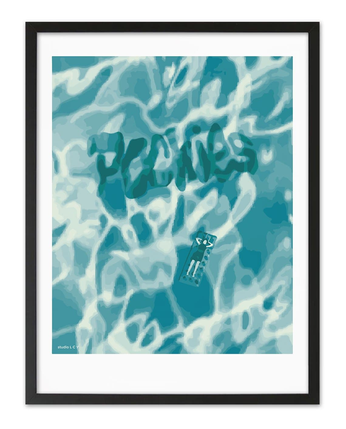 Man in Pool by Pockies